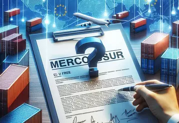 image de synthèse d'une signature du traité mercosur