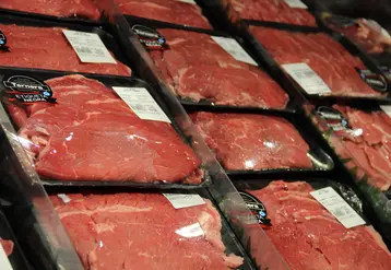 viande du Mercosur en rayon