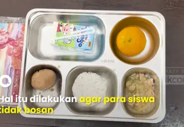 plateau repas en indonésie