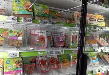 alternatives végétales à la viande au supermarché