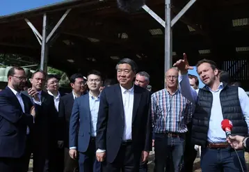 délégation chinoise en visite