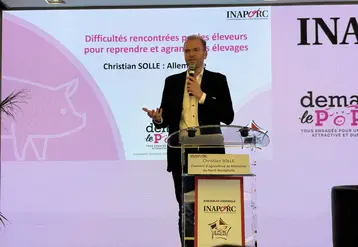 Christian Solle, représentant de la Chambre d’agriculture de Rhénanie-du-Nord-Westphalie en Allemagne