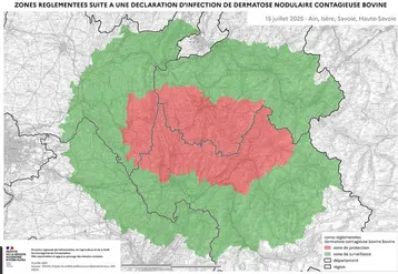 carte zones réglementées isere