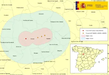 carte de l'espagne