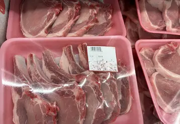 Le porc vendu en grandes surfaces