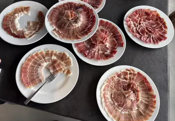 Jambon découpé