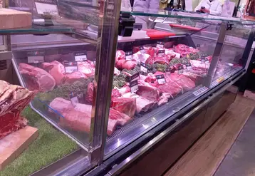 rayon viande en boucherie