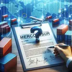 image de synthèse d'une signature du traité mercosur