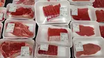 viande bovine en barquette au supermarché