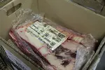 viande dans un carton