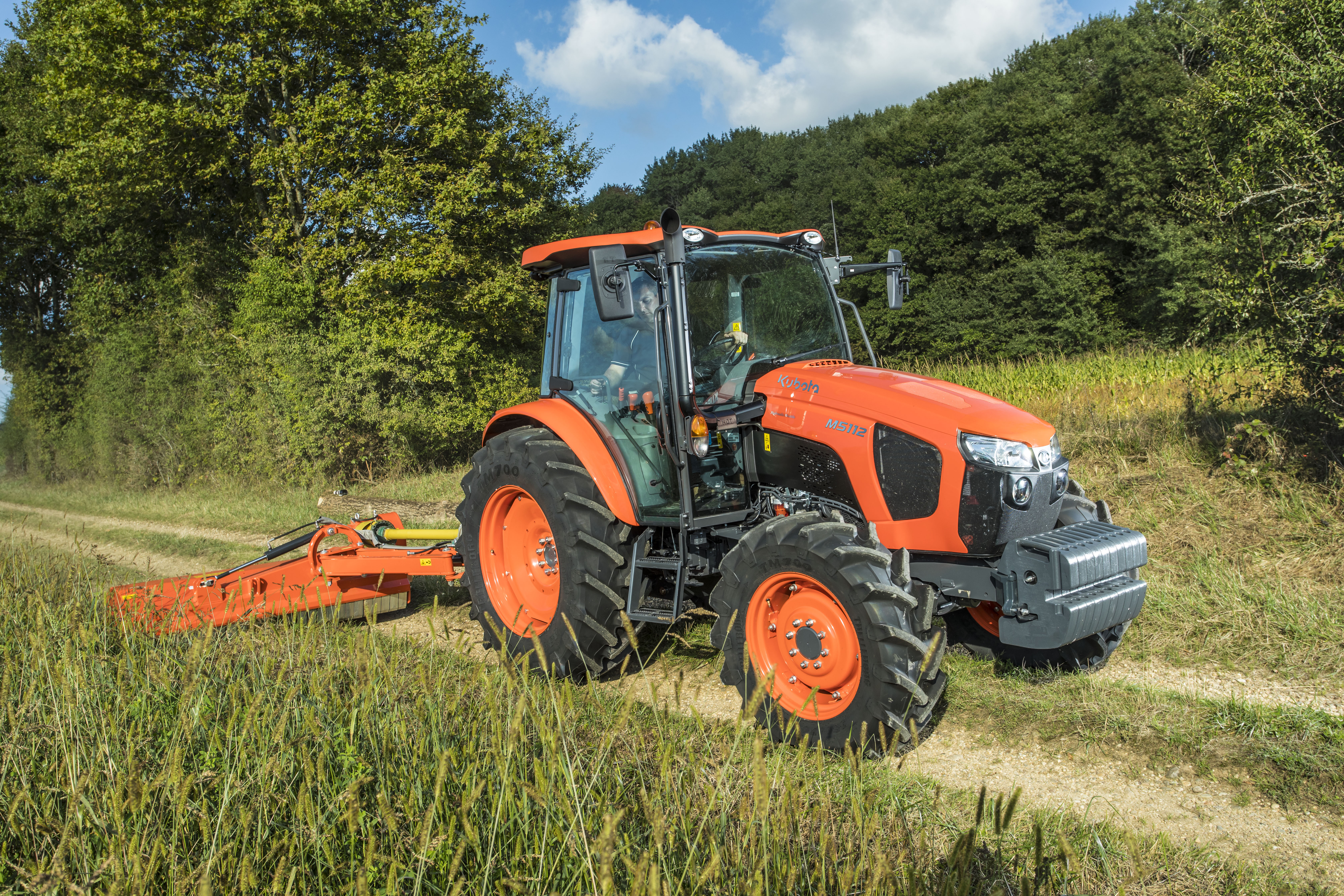 Kubota – Les tracteurs M5002 plus puissants en version cabine
