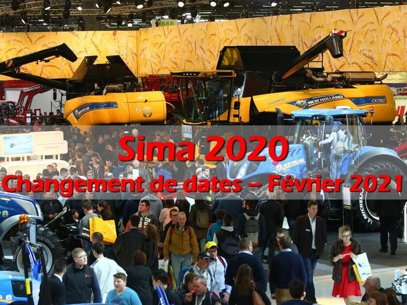 [Covid-19] - Le Sima reporté en février 2021 | Réussir machinisme