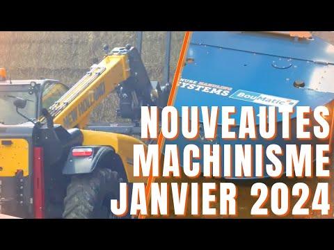 Les nouveautés du machinisme agricole de janvier 2024 | Réussir machinisme