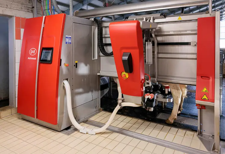 <em class="placeholder">Robot de traite Lely Astronaut A5 Next,</em>