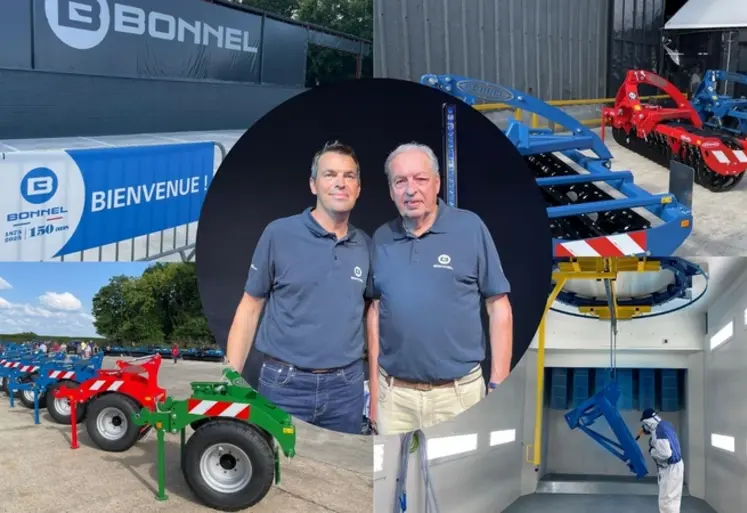 <em class="placeholder">Pierre Bonnel et son père Daniel Bonnel de la société Bonnel du Neubourg</em>
