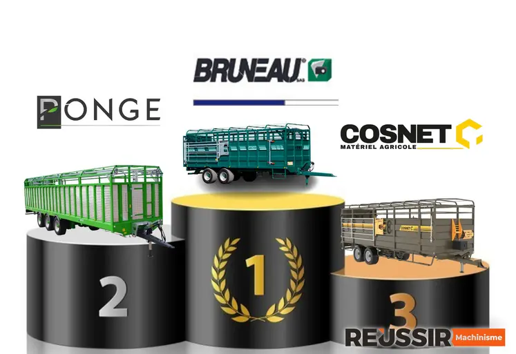 Bétaillères Ponge, Bruneau et Cosnet sur un podium 