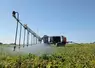 <em class="placeholder">Robot Oscar en action d&#039;irrigation dans un champ de pommes de terre.</em>