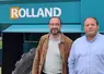 Joseph Emily directeur de la nouvelle filiale Rolland Distribution Hauts-de-France, et Johann Fauviau, Responsable Régional des Ventes.