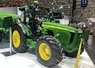 Tracteur électrique John Deere.