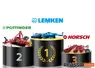 Podium avec déchaumeurs à disques indépendants Pöttinger, Lemken et Horsch