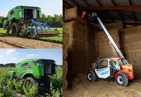 Robot Trektor et chargeur télescopique Manitou