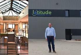 <em class="placeholder">Photo du nouveau siège social du groupe Latitude, dirigé par </em>