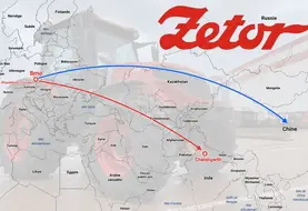 <em class="placeholder">Tracteur Zetor et carte des sites de production</em>