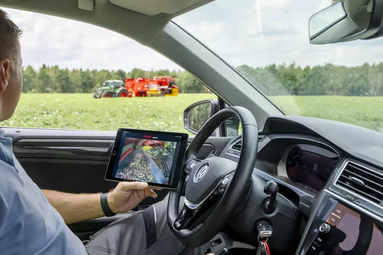 Grimme Ropa Smartview Réussir machinisme