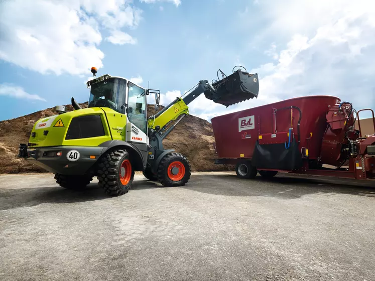 Claas Torion 738 T Sinus Réussir machinisme