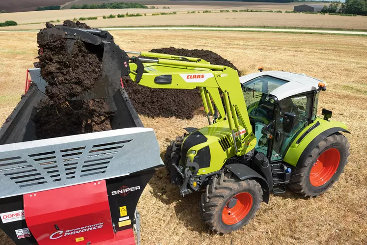 Claas Arion 400 Réussir machinisme