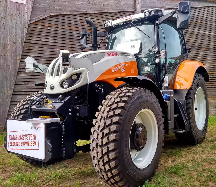 Steyr tracteur caméras Réussir machinisme