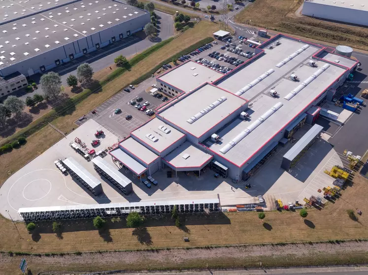 L'usine de cabines Beauvais 2 inaugurée en 2013.