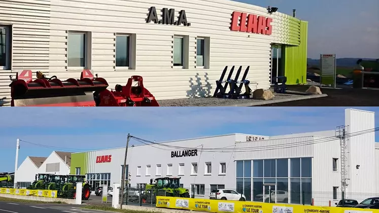 Concessions Claas AMA et Ballanger