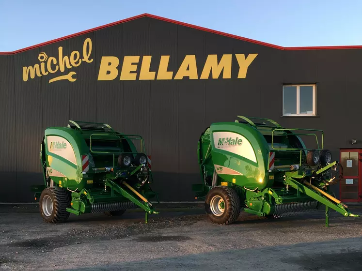 Presse McHale chez Michel Bellamy à Saint-Clair-sur-l'Elle dans La Manche