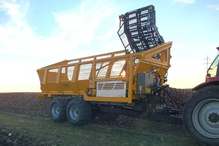 Transbordeur betteraves Brochard Constructeur - rachat Fliegl