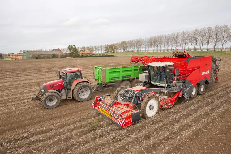 Arracheuse de pommes de terre automotrice Enduro Réussir Machinisme