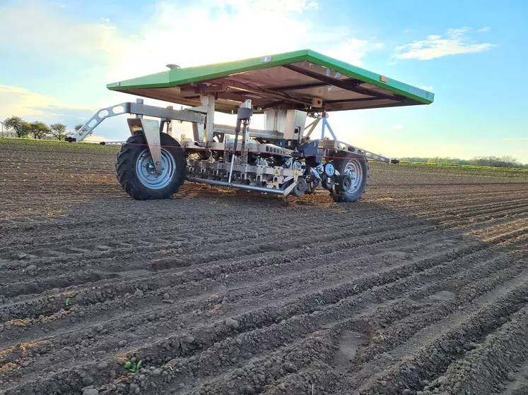 Robot agricole FarmDroid FD20