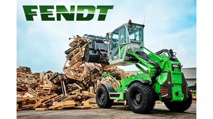 Fendt Sennebogen Reussir machinisme