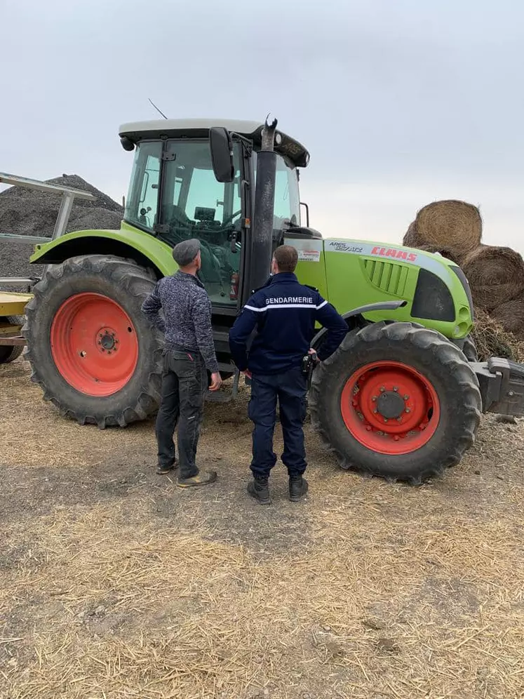 Vol de carburant dans les exploitations agricoles