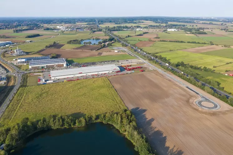 Nouvelle piste d'essai pour automoteurs Grimme Réussir Machinisme