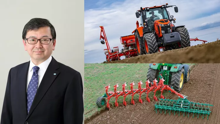 Shingo Hanada Kverneland Kubota Europe Réussir Machinisme