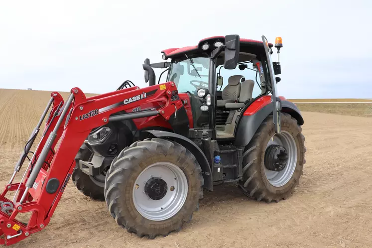 Case IH Vestrum 110 avec  chargeur frontal LRZ 120