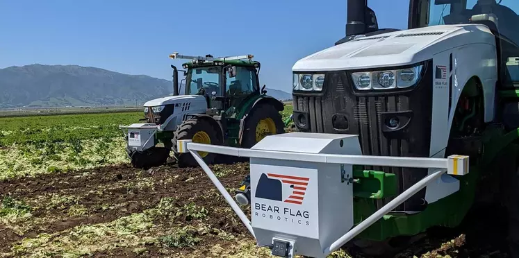 John Deere a acquis la startup californienne Bear Flags Robotics et renforce son savoir-faire en automatisation des machines au champ. 