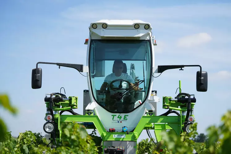 Les matériels agricoles électriques vont pouvoir bénéficier d'un suramortissement de 20 %.  