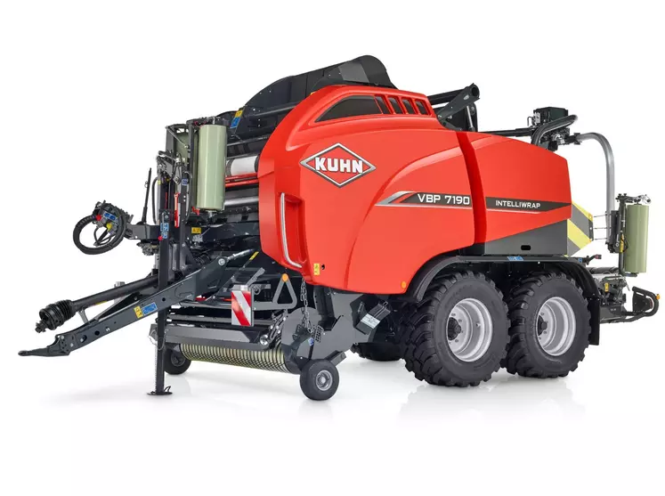 Kuhn étoffe sa gamme de presses haut débit avec les combinés presses-enrubanneuses VBP 7100.