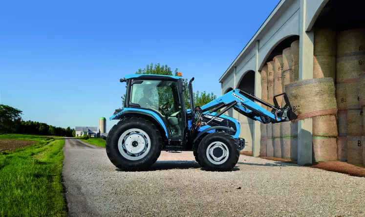 Tracteur Landini série 4 avec chargeur frontal