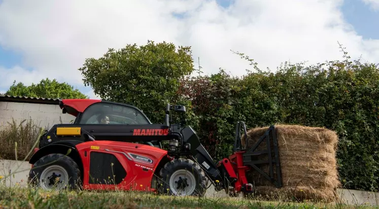 Chargeur télescopique Manitou MLT 420-60 H Réussir machinisme