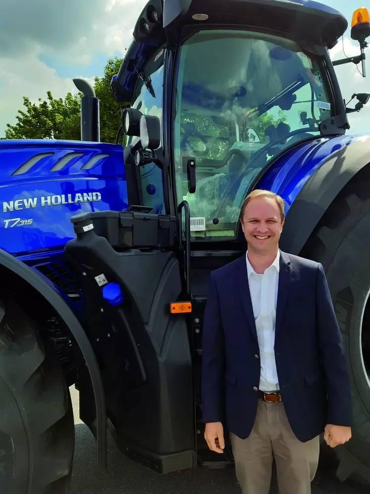 New Holland Charles Imbault Réussir machinisme