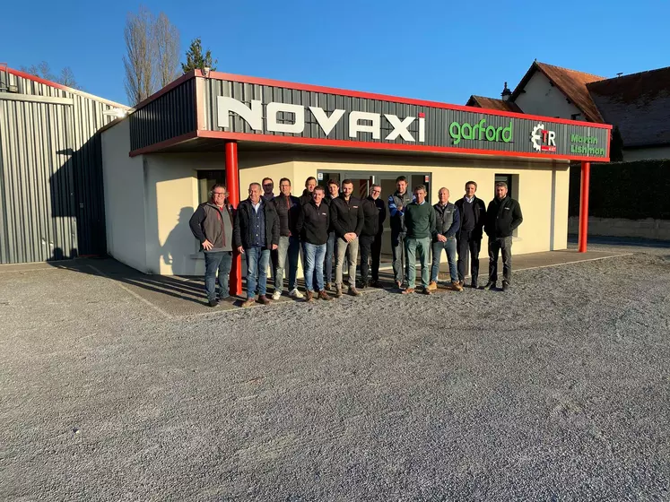 Novaxi Nouveaux locaux formation Réussir machinisme