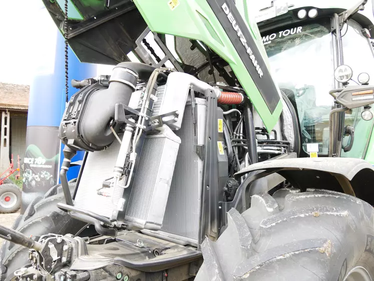 Système de refroidissement du Deutz-Fahr 8280 TTV 